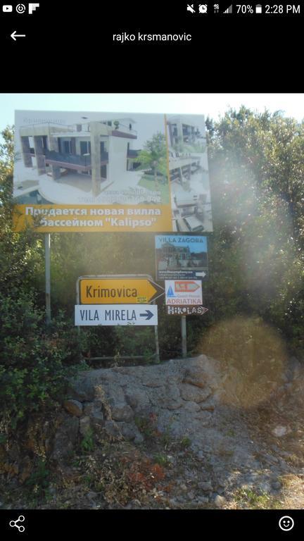 Apartment Vila Mirela Krimovica Dış mekan fotoğraf